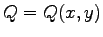 $ Q=Q(x,y)$